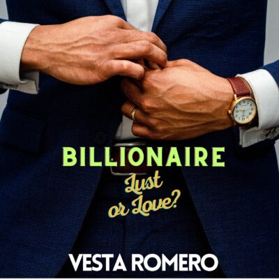 billionaire lust or love audiobook cover with man's torso in blue suit