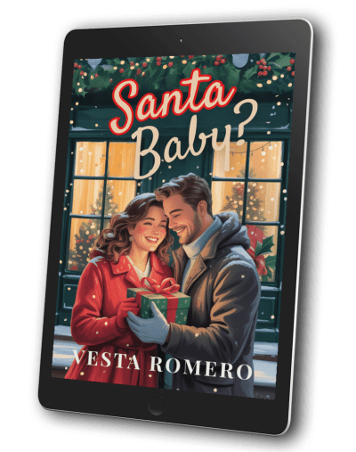 Santa baby? cover by Vesta Romero with cozy male and female image