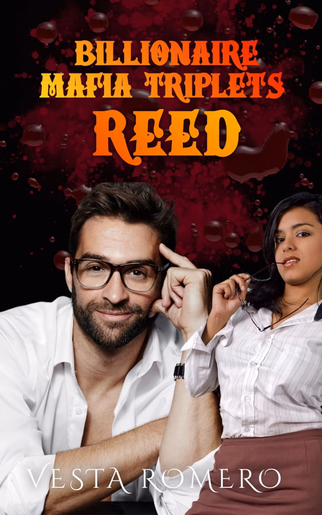 Reed by Vesta Romero. Man in glasses and white shirt and girl holding glasses next to him